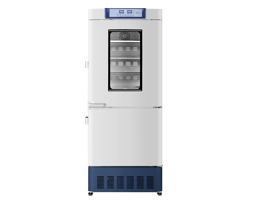 Combined refrigerator and freezer